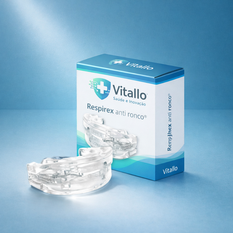 Respirex™ - Protetor bucal Anti-ronco Ajustável